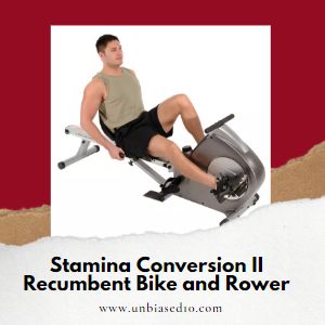Stamina Conversion II Recumbent Bike and Rower